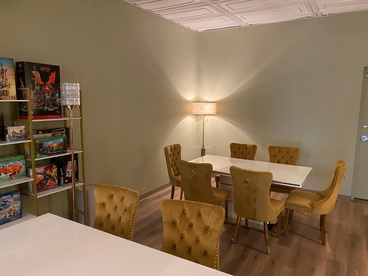 The back lounge at the Secret Spot